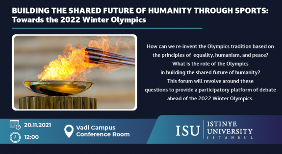 BUILDING THE SHARED FUTURE OF HUMANITY THROUGH SPORTS: Towards the 2022 Winter Olympics